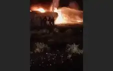 تدهور صهريج محروقات على طريق رأس