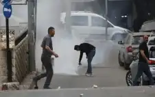 القدس .. مواجهات في صور باهر