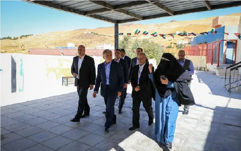 حسان يوجه بتوسعة مدرسة غرندل وخدمات
