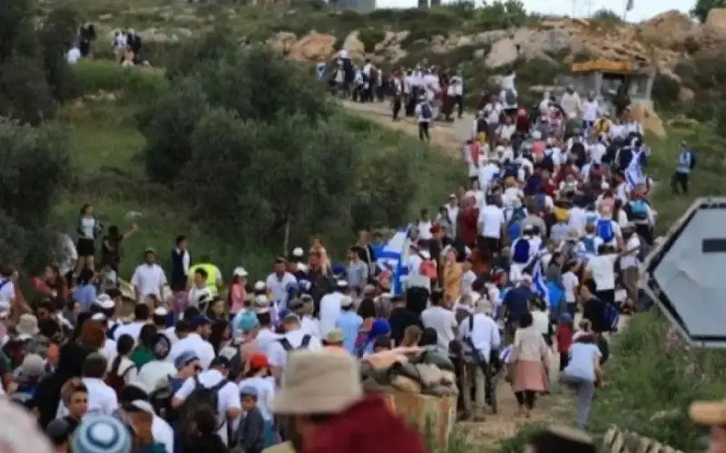 صحيفة نيسان ـ المستوطنون يستعدون لمسيرة ضخمة في شمال