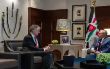 الملك: ضرورة تكثيف الجهود لتحقيق تهدئة
