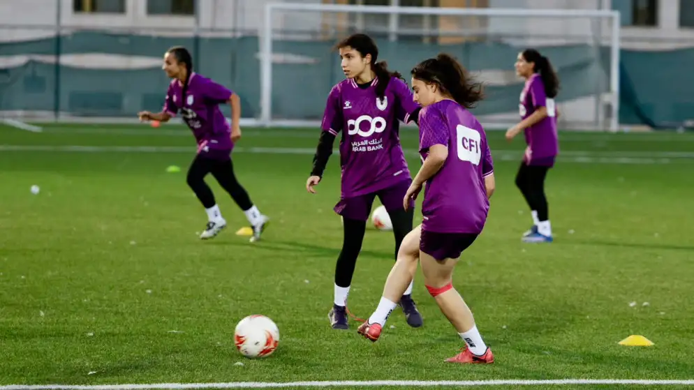المنتخب الوطني للشابات يلتقي نظيره السعودي