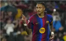 رياضة ـ برشلونة يتنفس الصعداء بشأن رافينيا