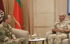 اللواء الركن الحراسيس يسstrongتقبلstrong القائد الإقليمي