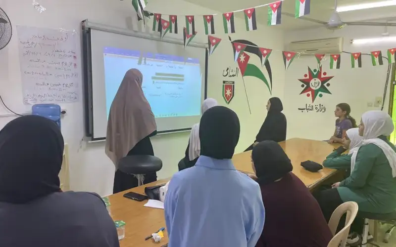 مركز شابات جديتا ينفذ دورة في