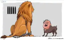 أما ترى الأسد تخشى وهي صامتة
