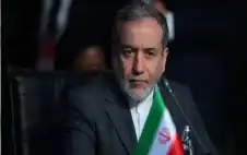 عراقجي: طهران تراجع المقترح الأميركي للسلام