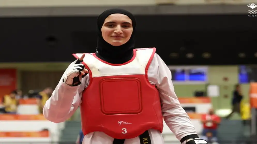 فادية الخرفان تتوج بفضية الجائزة الكبرى