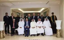 السفير القطري يولم لسفراء الخليج والعرب
