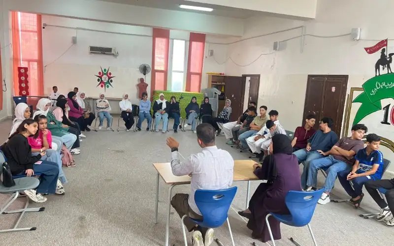 مركز شباب وشابات الشونة الشمالية ينفذ