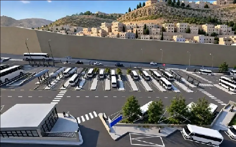 مركز جديد للنقل العام في السلط