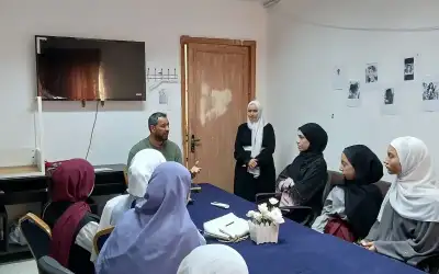 مركز شابات دير أبي سعيد ينفذ