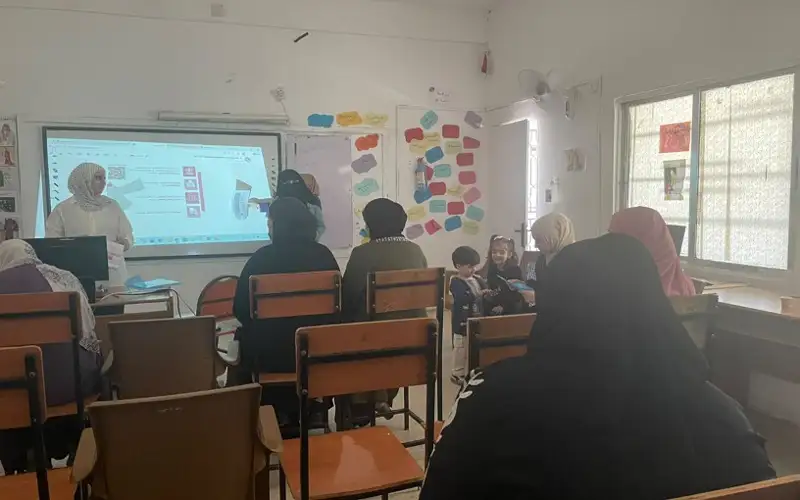 مركز شابات جديتا ينفذ جلسة تعريفية