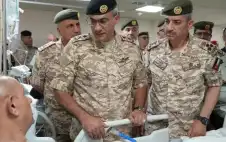 رئيس هيئة الأركان المشتركة يعود مصابي
