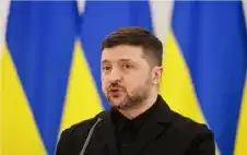 strongزيstrongلينسكي يحث واشنطن على إرسال صواريخ