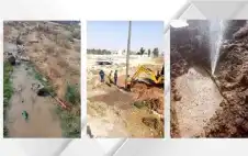 المياه: ضبط اعتداءات على خطوط رئيسية