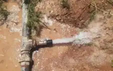 ضبط اعتداءات على خطوط مياه رئيسية