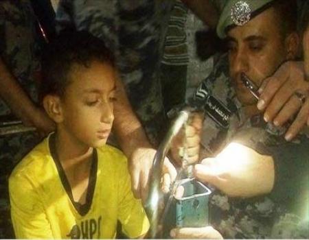 إسعاف طفل في كفرنجة علقت يده