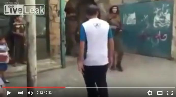 ماذا فعل هذا الفلسطيني عندما استهان
