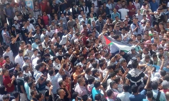 غضب طلابي في الجامعات تضامنا مع