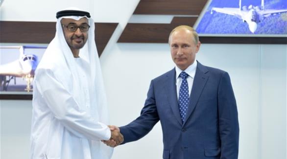 بوتين يلتقي محمد بن زايد ومحمد