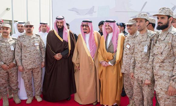 Leaders join King Salman in Hafr