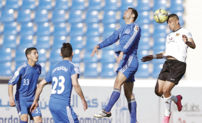 الصريح يوقف شباب الأردن والأهلي يتعثر