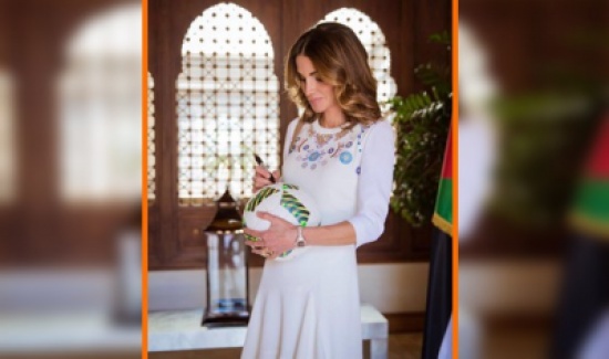 ( فيفا ) يشكر الملكة رانيا