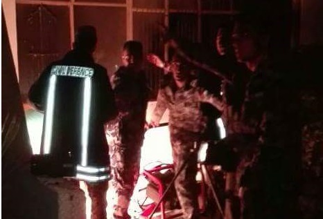 حرق منزل شقيق مدير الدرك في