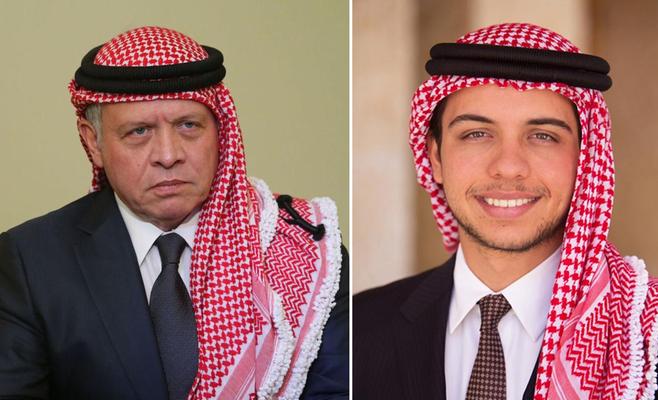 الملك وولي العهد يتلقيان تهنئة بالعام