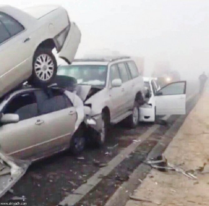 23 اصابة بحوادث مختلفة بالمملكة