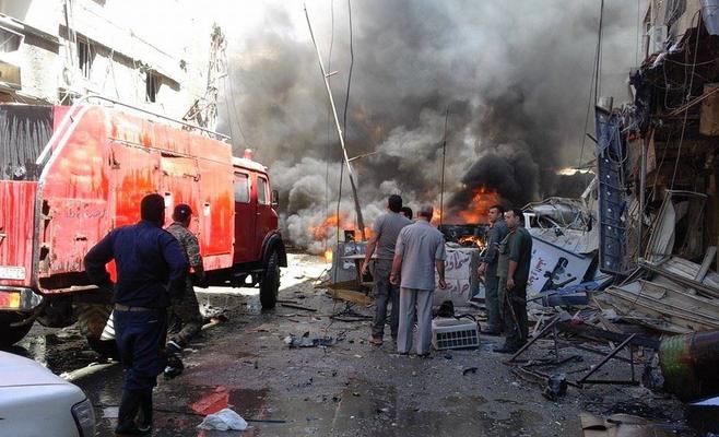 دمشق: 20 قتيلا بتفجيرين في السيدة