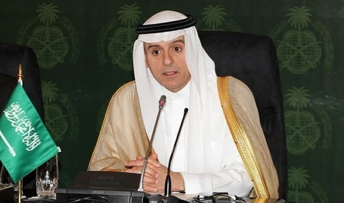 الجبير: على الأسد الرحيل بالقوة أو