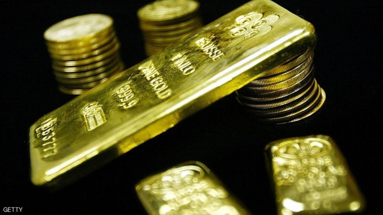 الذهب في ادنى مستوياته
