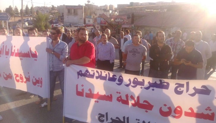 تجار حراج طبربور يشتكون قرار الازالة