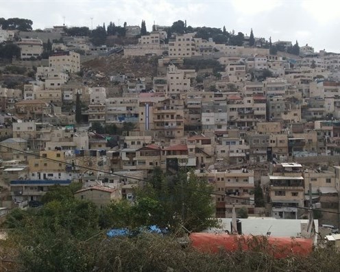 بناء استيطاني جديد في بلدة سلوان