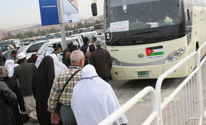 استمرار تفويج الحجاج الأردنيين إلى مكة