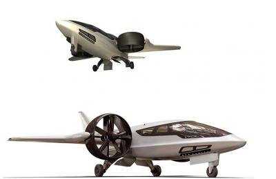 بالفيديو: طائرة ثورية تقلع عموديا دون