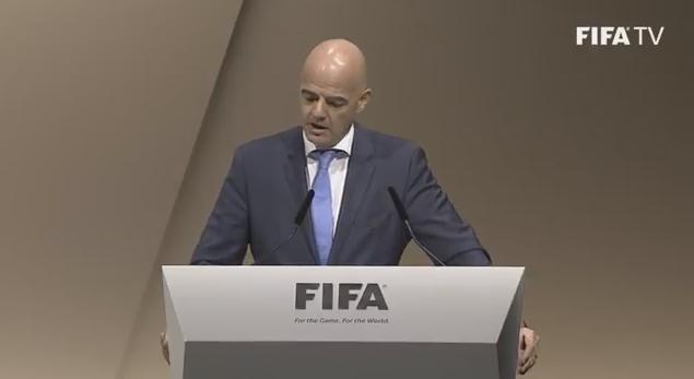 السويسري انفانتينو رئيسا للفيفا