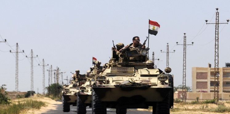 الجيش المصري يعلن توقيف 848 مهاجرا