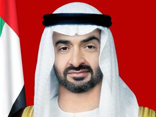 محمد بن زايد يستقبل النائب الأول
