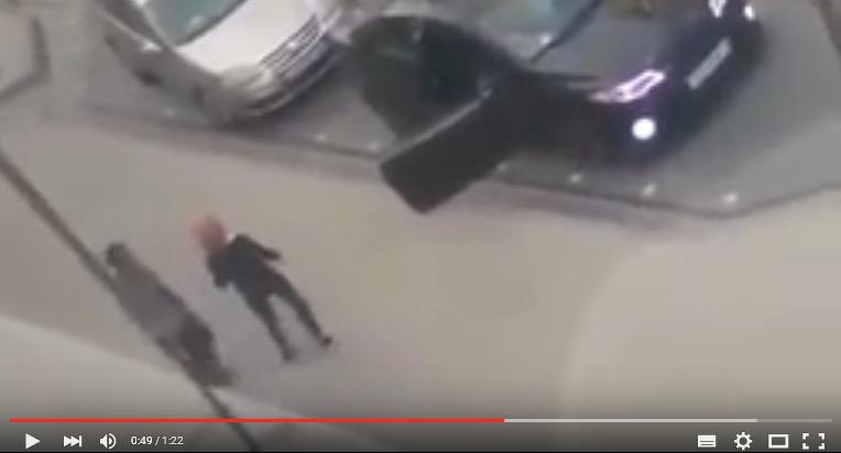 القبض على شاب ظهر في فيديو