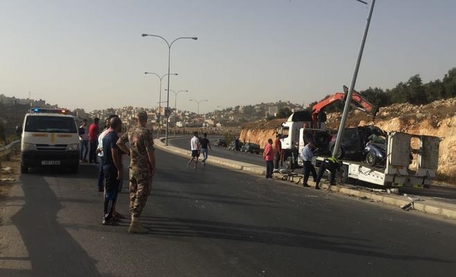 شاب يقضي بحادث تدهور في السلط