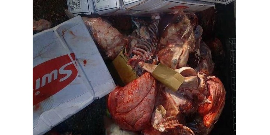 الحسا :.. ضبط مركبة محملة بلحوم