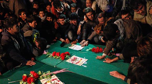 احتجاجات في كابول عقب ذبح رهائن