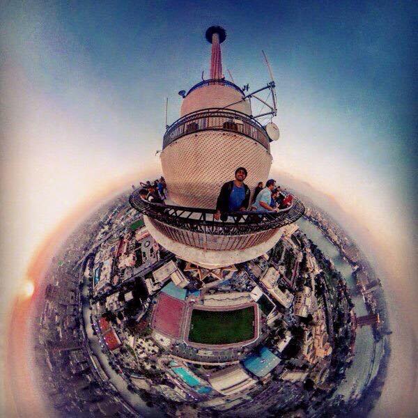 صور خلابة من أعلى نقطة لبرجي