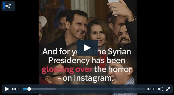 الحرب السورية في عيون بشار الأسد