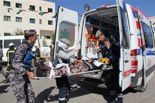 93 اصابة نتيجة 179 حادثا
