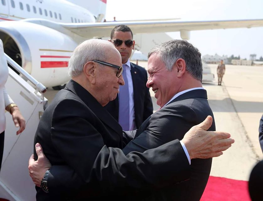 السبسي يغادر الأردن