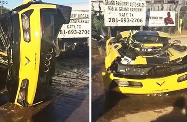 تحطمت سيارته الفارهة قبل أن يستلمها